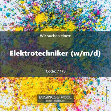 Elektrotechniker (w/m/d)